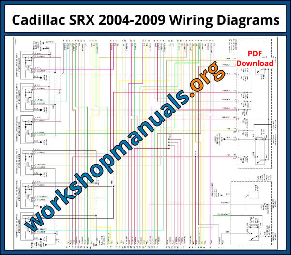 Cadillac SRX 2004-2009 Wiring Diagrams