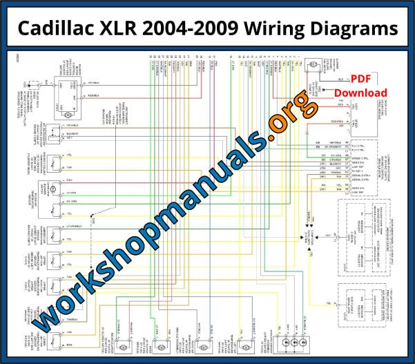 Cadillac XLR 2004-2009 Wiring Diagrams