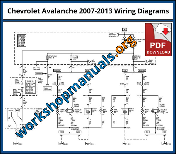 2007 AVALANCHE MANUAL visual data 6