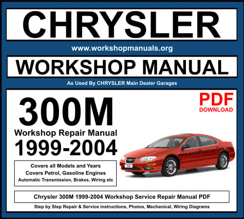 Chrysler 300M 1999-2004 Workshop Repair Manual Download PDF