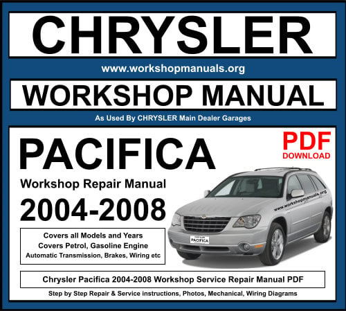 Chrysler Pacifica 2004-2008 Workshop Repair Manual Download PDF