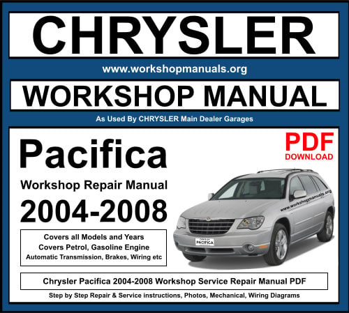 Chrysler Pacifica PDF Workshop Repair Manual Download 2004-2008
