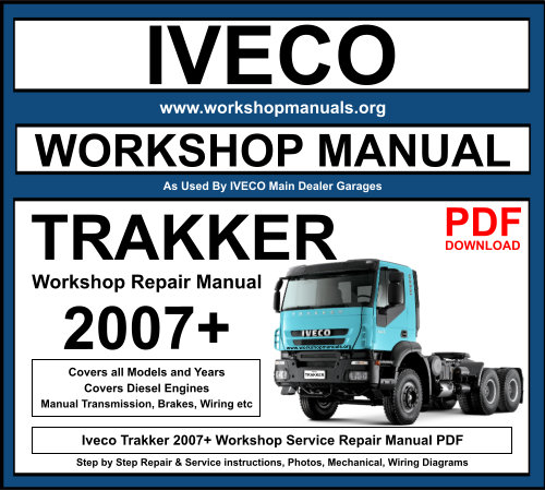 Iveco Trakker Workshop Repair Manual Download PDF