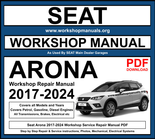 Seat Arona Workshop Repair Manual Download PDF