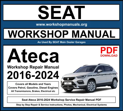 Seat Ateca Workshop Repair Manual Download PDF