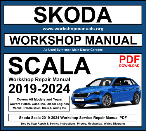 Skoda Scala 2019-2024 Workshop Repair Manual Download PDF