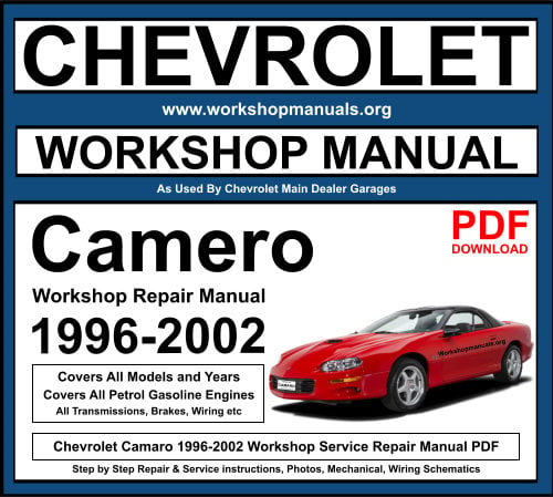 Chevrolet Camaro 1996-2002 PDF Workshop Repair Manual Download