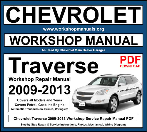 Chevrolet Traverse 2009-2013 Wiring Diagrams