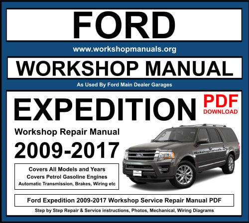 Ford Expedition 2009-2017 Workshop Repair Manual Download PDF
