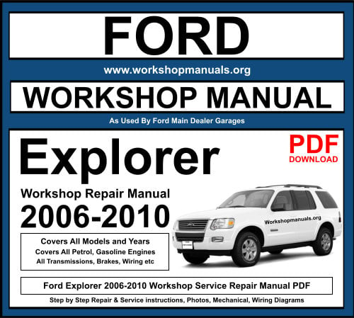 Ford Explorer 2006-2010 Workshop Repair Manual Download PDF