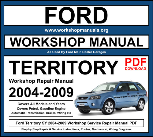 Ford Territory 2004-2009 Workshop Repair Manual Download PDF