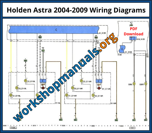 Holden Astra 20042009 Repair Manual Download PDF