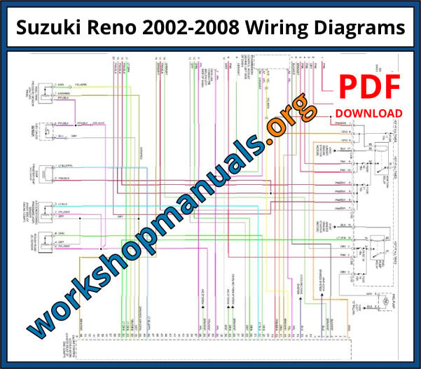 Suzuki Reno 2002-2008 Wiring Diagrams