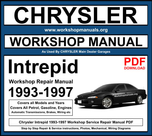 Chrysler Intrepid 1993-1997 Workshop Repair Manual Download PDF