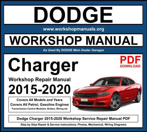 Dodge Charger 2015-2020 Workshop Repair Manual Download PDF