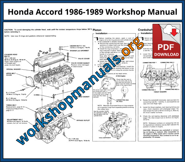 2015 HONDA ACCORD REPAIR MANUAL PDF FREE DOWNLOAD visual data 4