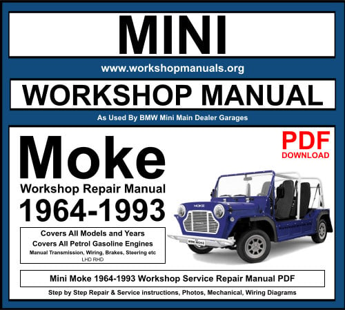 Mini Moke 1964-1993 Workshop Repair Manual Download PDF