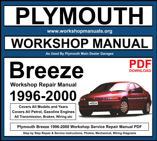 Plymouth Breeze 1996-2000 Workshop Repair Manual Download PDF