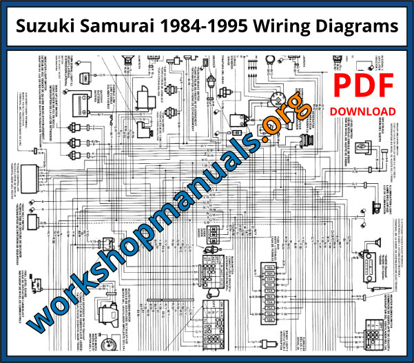 Suzuki Samurai 1984-1995 Wiring Diagrams