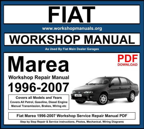 Fiat Marea 1996-2007 Workshop Repair Manual Download PDF