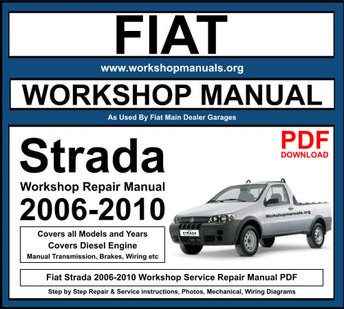 Fiat Strada 2006-2010 Workshop Repair Manual Download PDF