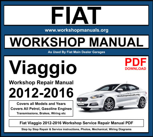 Fiat Viaggio 2012-2016 Workshop Repair Manual Download PDF