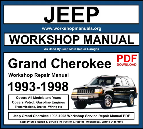 Jeep Grand Cherokee 1993-1998 Workshop Repair Manual Download PDF