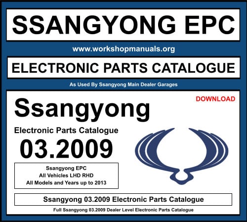Ssangyong EPC 03.2009 Download
