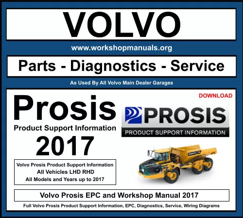Volvo Prosis EPC and Workshop Manuals 2017 Download
