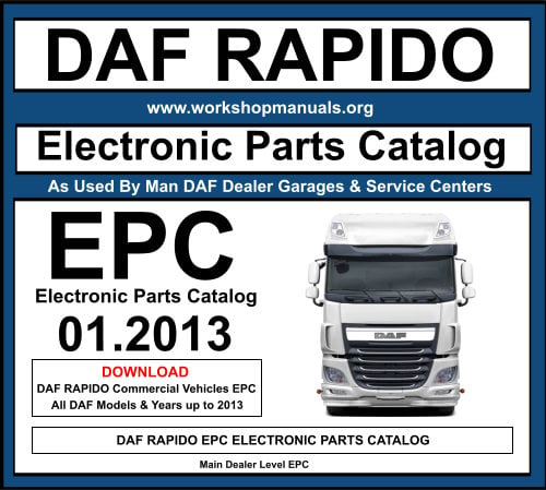 DAF Rapido EPC Catalog Catalogue Download