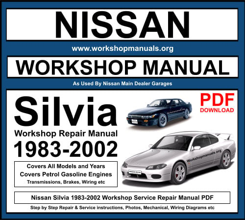 Nissan Silvia 1983-2002 Workshop Repair Manual Download PDF