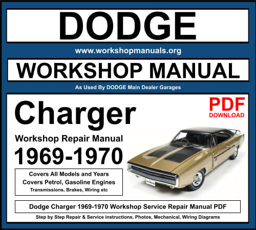 Dodge Charger 1969-1970 Workshop Repair Manual Download PDF