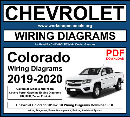Chevrolet Colorado 2019-2020 Wiring Diagrams Download PDF