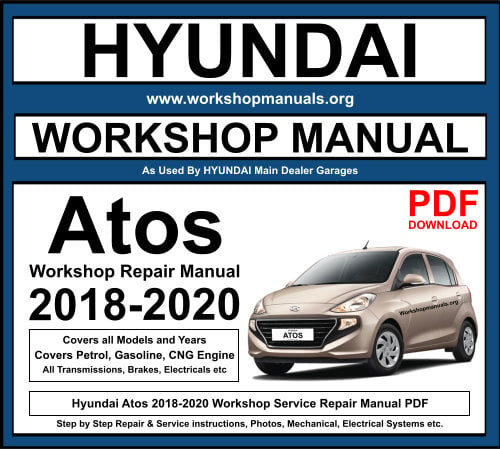 Hyundai Atos 2018-2020 Workshop Repair Manual Download PDF