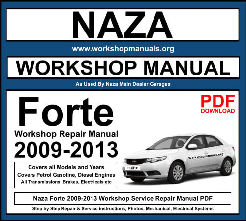 Naza Forte 2009-2013 Workshop Repair Manual Download PDF