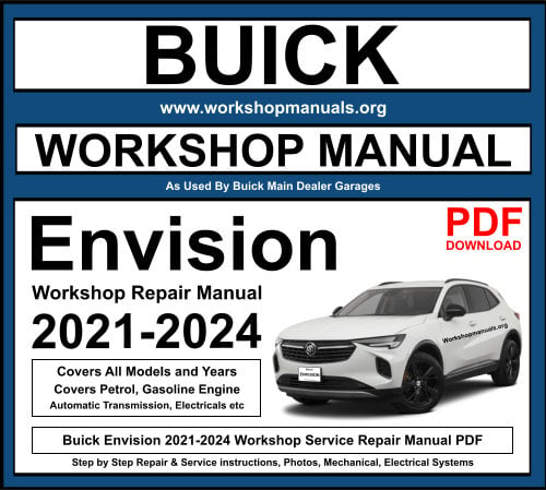 Buick Envision 2021-2024 Workshop Repair Manual Download PDF