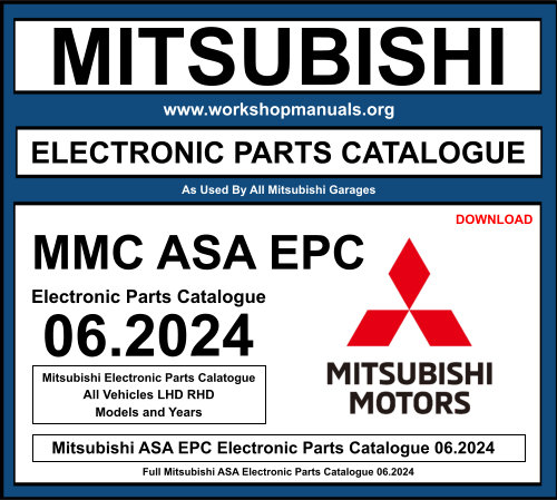 Mitsubishi MMC ASA EPC 06.2024 Download